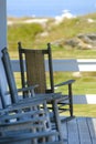 Island Chairs to Relax by New England Seacoast