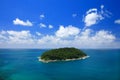 Island with clear blue sky Phuket