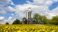 `Island of Courage and Sorrow.` Island of Tears in Minsk. Belarus. A memorial near the Trinity Suburb.