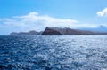 Island Djeu near Island Santo Vicente, Cape Verde, Cabo Verde, Africa Royalty Free Stock Photo