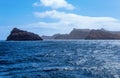 Island Djeu near Island Santo Vicente, Cape Verde, Cabo Verde, Africa Royalty Free Stock Photo