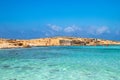 Island Formentera from Ibiza-Spain-Europe Royalty Free Stock Photo