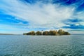 Island Fraueninsel on the Chiemsee lake Royalty Free Stock Photo