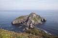 Island Gaztelugatxe on the coast of Biscay Royalty Free Stock Photo