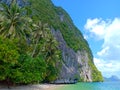 Island hopping in elnido palawan Royalty Free Stock Photo