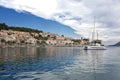 Island Hvar at Adriatic sea in Croatia
