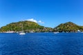 Island Ilet a Cabrit, Terre-de-Haut, Iles des Saintes, Les Saintes, Guadeloupe, Lesser Antilles, Caribbean Royalty Free Stock Photo