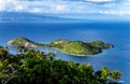 Island Ilet a Cabrit, Terre-de-Haut, Iles des Saintes, Les Saintes, Guadeloupe, Lesser Antilles, Caribbean Royalty Free Stock Photo