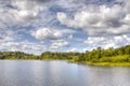 Island in lake Ladoga Royalty Free Stock Photo