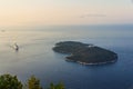 Island Lokrum Royalty Free Stock Photo