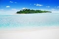 Island in the Maldives Royalty Free Stock Photo