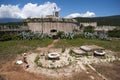 Island of Mamula fortress, the entrance to the Boka Kotorska bay, Montenegro