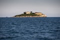 Island of Mamula fortress, the entrance to the Boka Kotorska bay, Montenegro