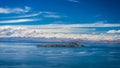 Island of the Moon, Titicaca Lake, Bolivia Royalty Free Stock Photo