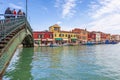 Murano island in Venice in Veneto, Italy Royalty Free Stock Photo