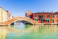 Ponte San Martino in Murano in Venice in Veneto, Italy Royalty Free Stock Photo