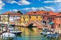 Island Murano in Venice Italy view Royalty Free Stock Photo
