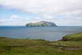 The island Mykines on the Faroe Islands