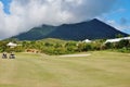 The island of Nevis