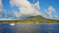 The island of Nevis Royalty Free Stock Photo