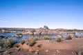 An island in the Orange River