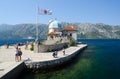 Island of Our Lady on the Reef, Montenegro Royalty Free Stock Photo