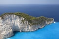 Island paradise. Ionic Sea of Greece Zakynthos Royalty Free Stock Photo