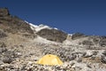 Island Peak High Camp - Nepal Royalty Free Stock Photo