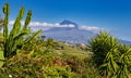 Island Pico with Volcano Mount Pico, Azores