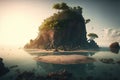 A beautiful mysterious island hidden from the world