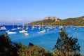 The island of Porquerolles and the Notre-dame beach