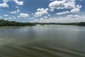 Inlet in the Gatun Lake Panama canal Royalty Free Stock Photo