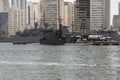 Colombian Navy submarine in the Davivienda Base Naval Cartagena