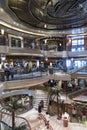 Main atrium on MV Island Princess