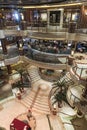 The Main atrium on MV Island Princess