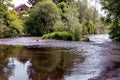 The Island on the River Teme at Tenbury Wells