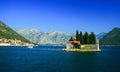 Island of Saint George, Montenegro Royalty Free Stock Photo