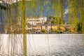 Island San Giulio Orta Lake, Italy. Royalty Free Stock Photo