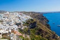 Island Santorini, Fira town