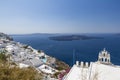 City Fira on the Island of Santorini Royalty Free Stock Photo