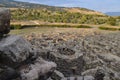 Island of Sardinia, Italy. Archaeological site Nuraghi of Barumini