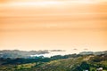 Island Sotra landscape near bergen norway Royalty Free Stock Photo