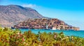 Island of Spinalonga, Crete, Greece Royalty Free Stock Photo