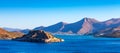 Island of Spinalonga, Crete, Greece Royalty Free Stock Photo