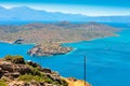 Island of Spinalonga, Crete, Greece Royalty Free Stock Photo