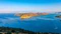 Island of Spinalonga, Crete, Greece Royalty Free Stock Photo