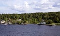 Island in the Stockholm archipelago Royalty Free Stock Photo