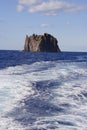 Island Strombolicchio,Italy Royalty Free Stock Photo