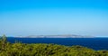 Island Susak in background