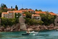 Island Sveti Stefan - Montenegro Royalty Free Stock Photo